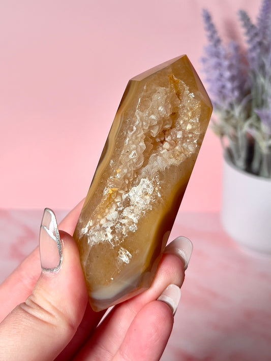 Banded Druzy Agate DT