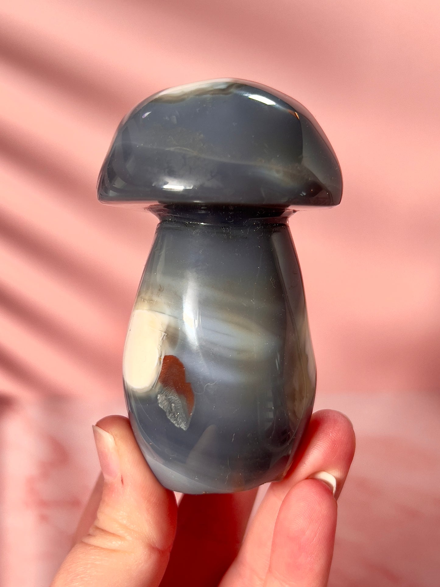 Orca Agate Mushroom