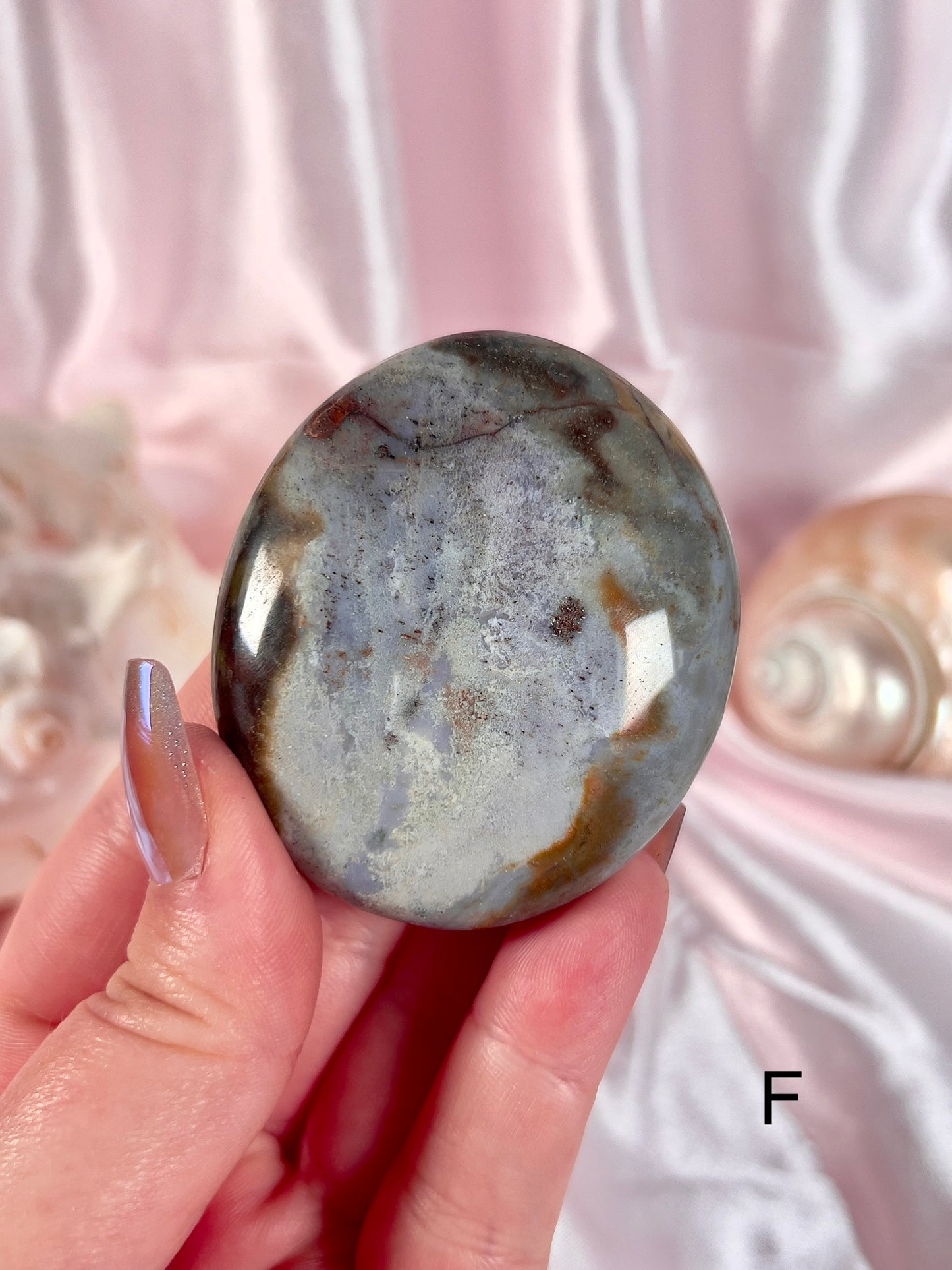 Sea Jasper Palm Stone - Choose Your Own