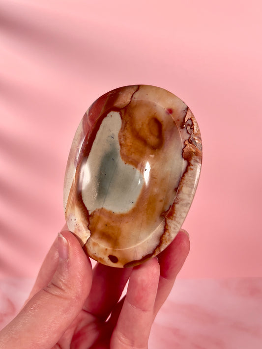 Polychrome Jasper Trinket Dish