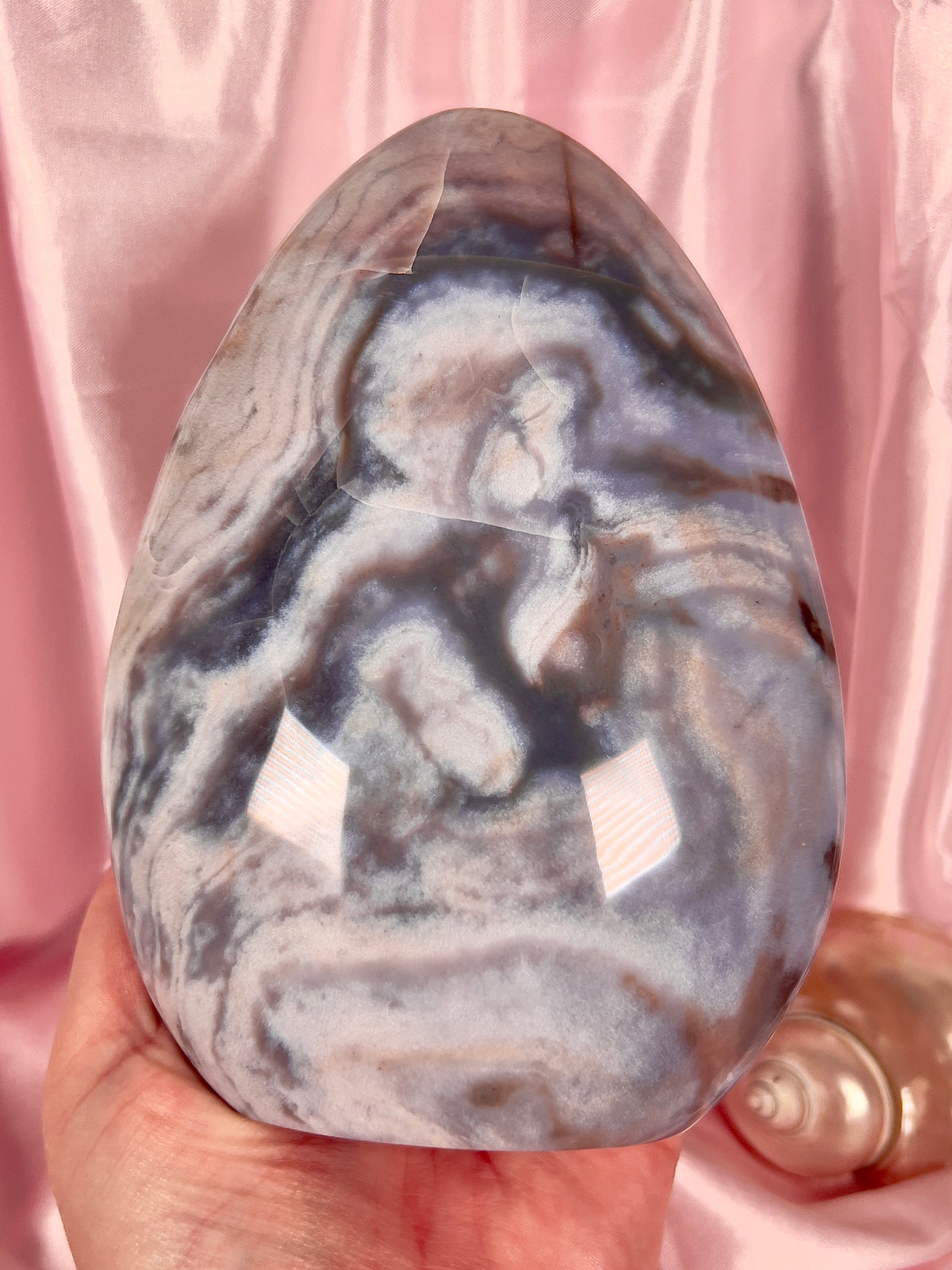 "Cotton Candy" Sea Jasper Freeform - 2.8 lb