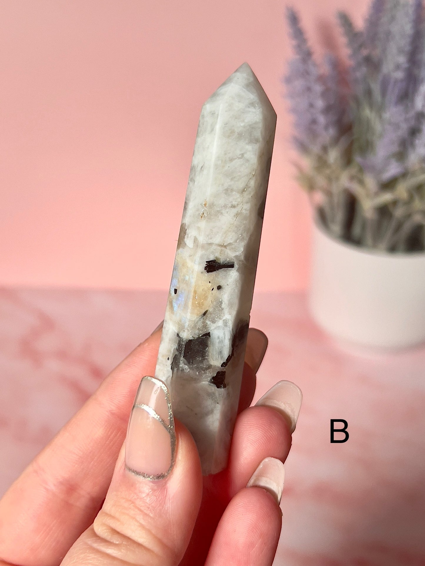 Small Rainbow Moonstone Towers - Choose Your Own