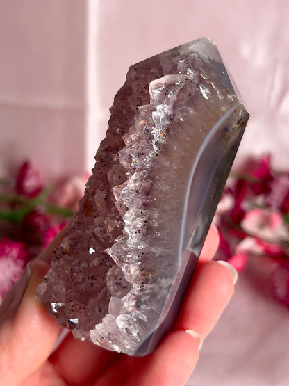 Amethyst Agate Tower from Brazil