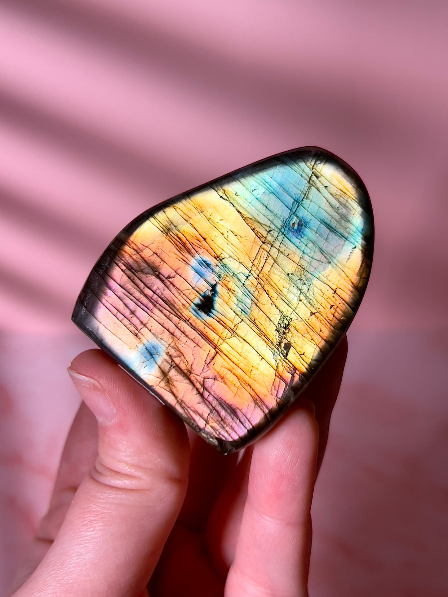 High Quality Rainbow Labradorite Freeform