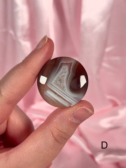 Swazi Agate Palm Stones - Choose Your Own