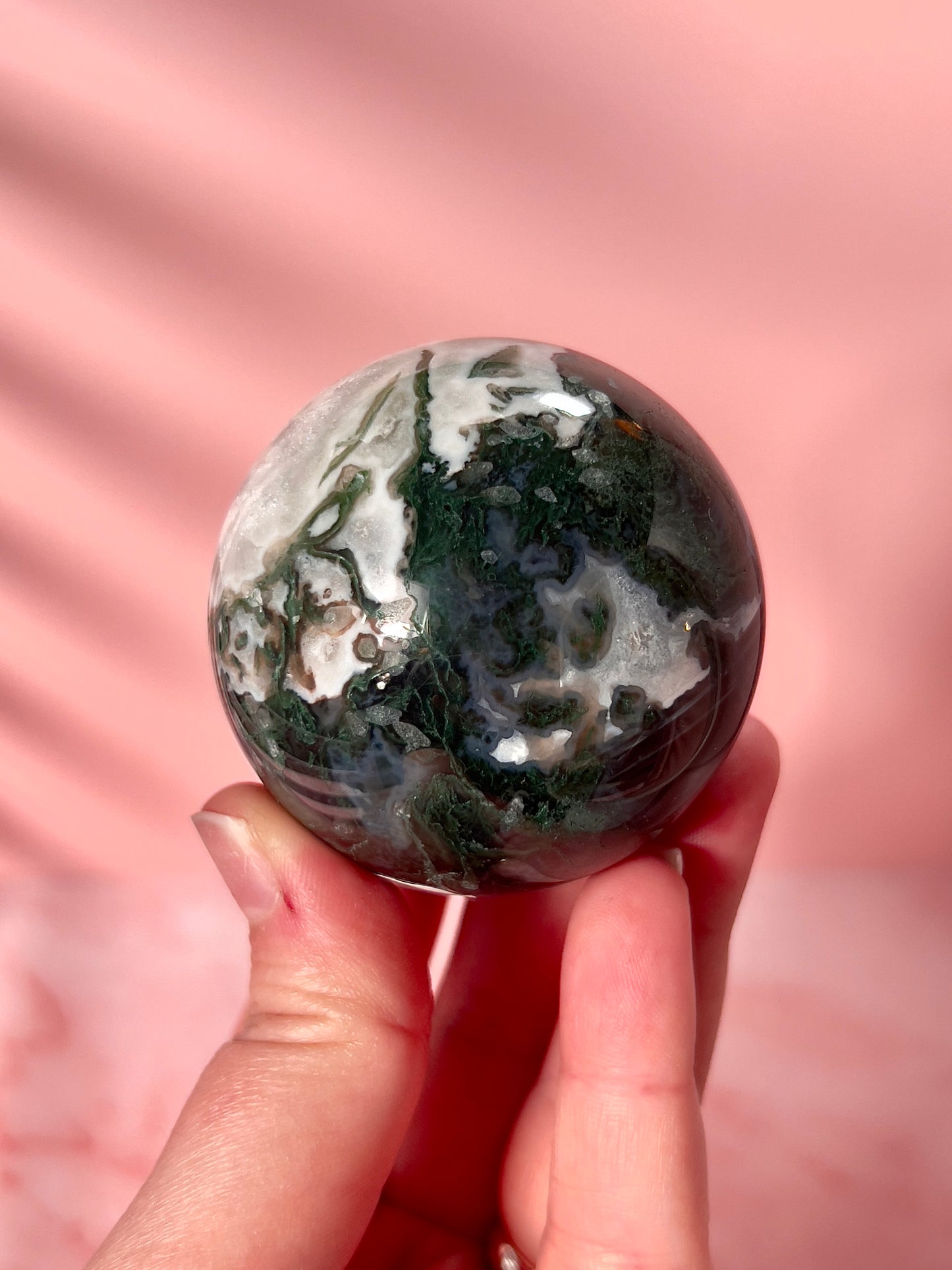 Moss Agate Sphere (C)