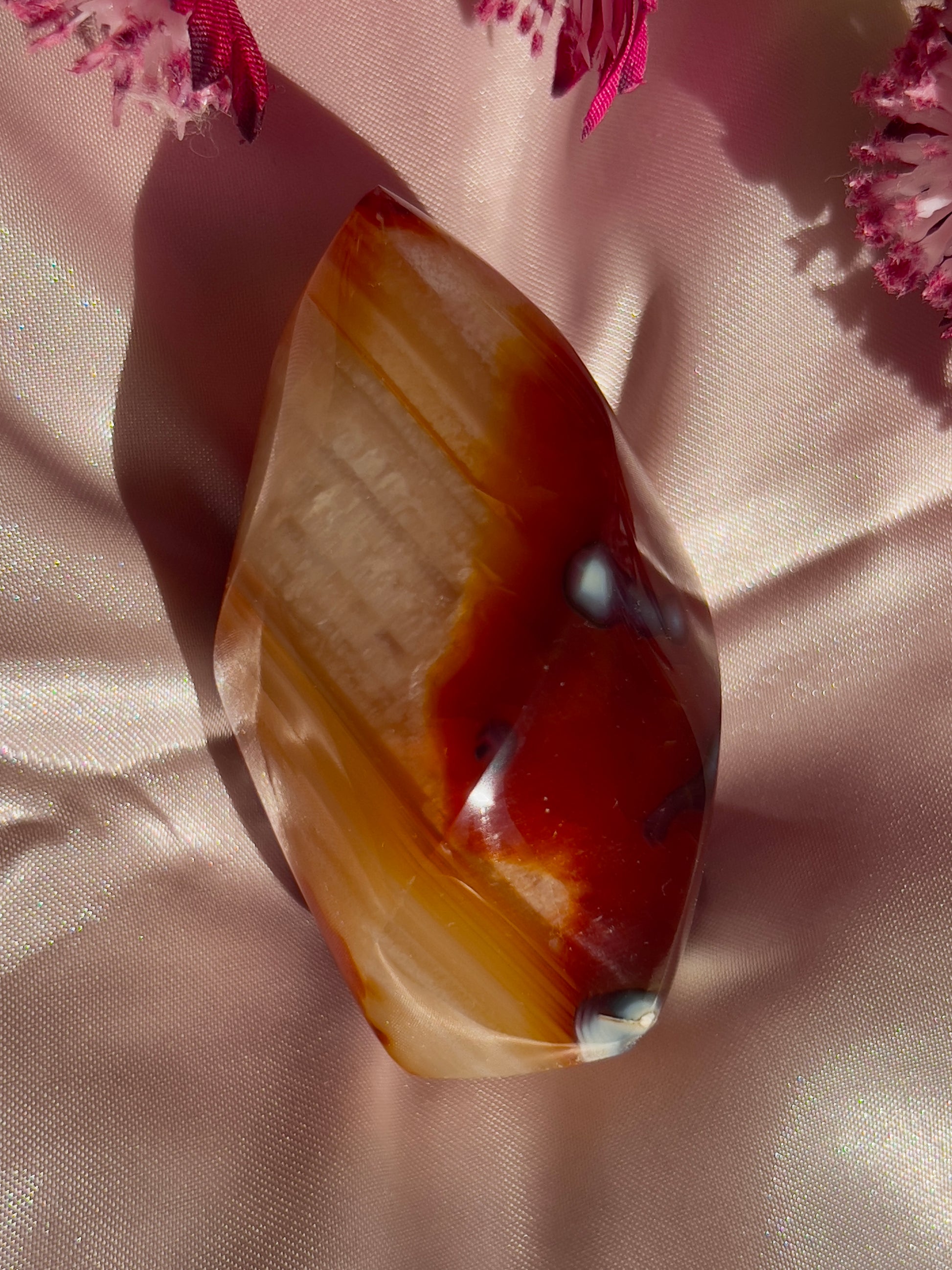 small carnelian flame