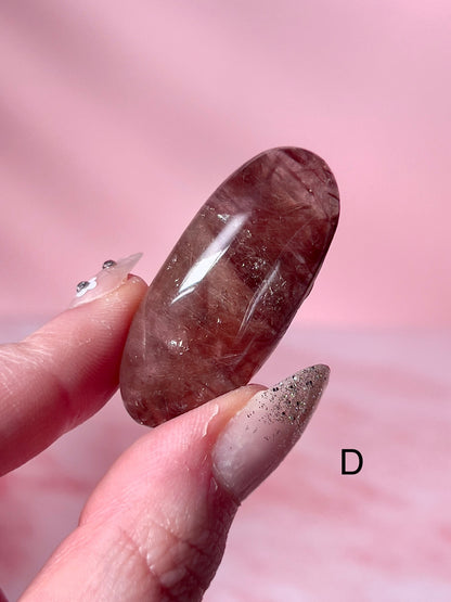 Rutile Quartz Lenses from Brazil - Choose Your Own