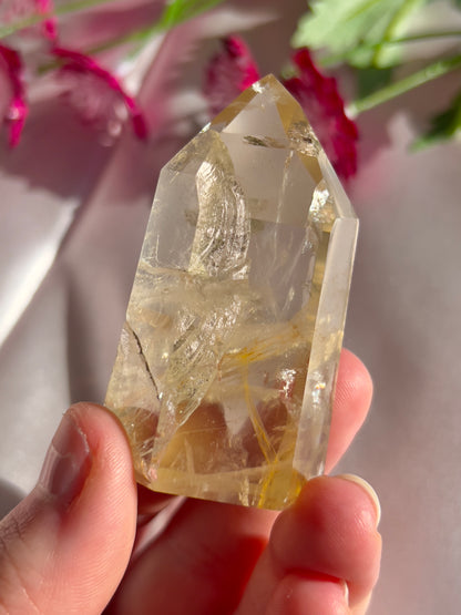 Shimmery Golden Healer Tower from Brazil