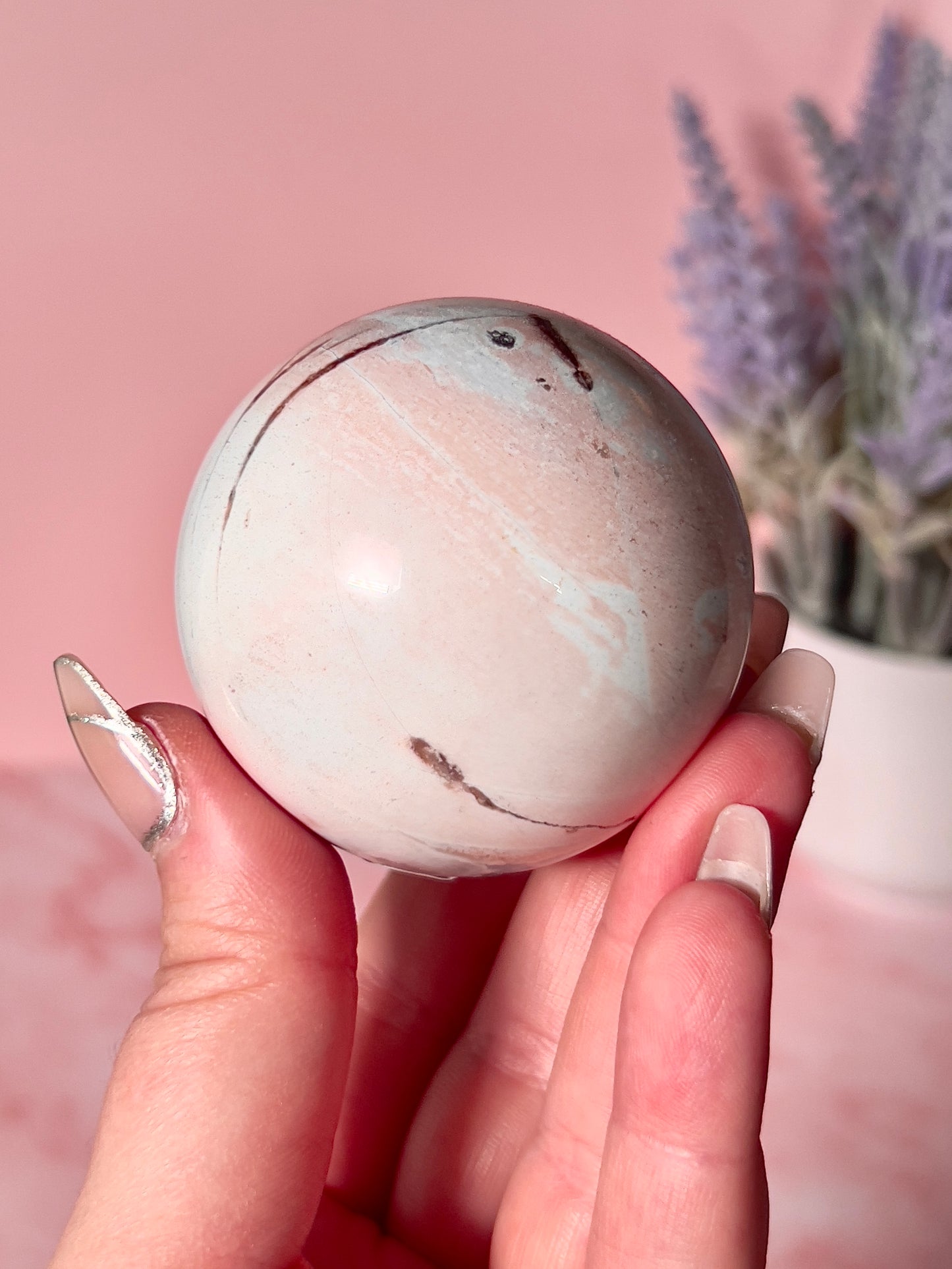 Unicorn Jasper Sphere