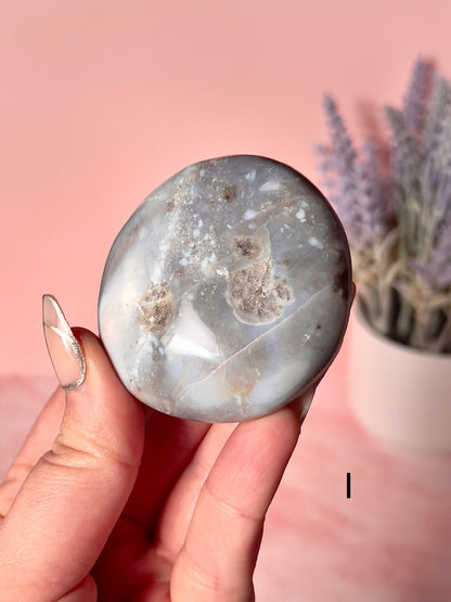 Beautiful Sea Jasper Crystal Palm Stones - Choose Your Own