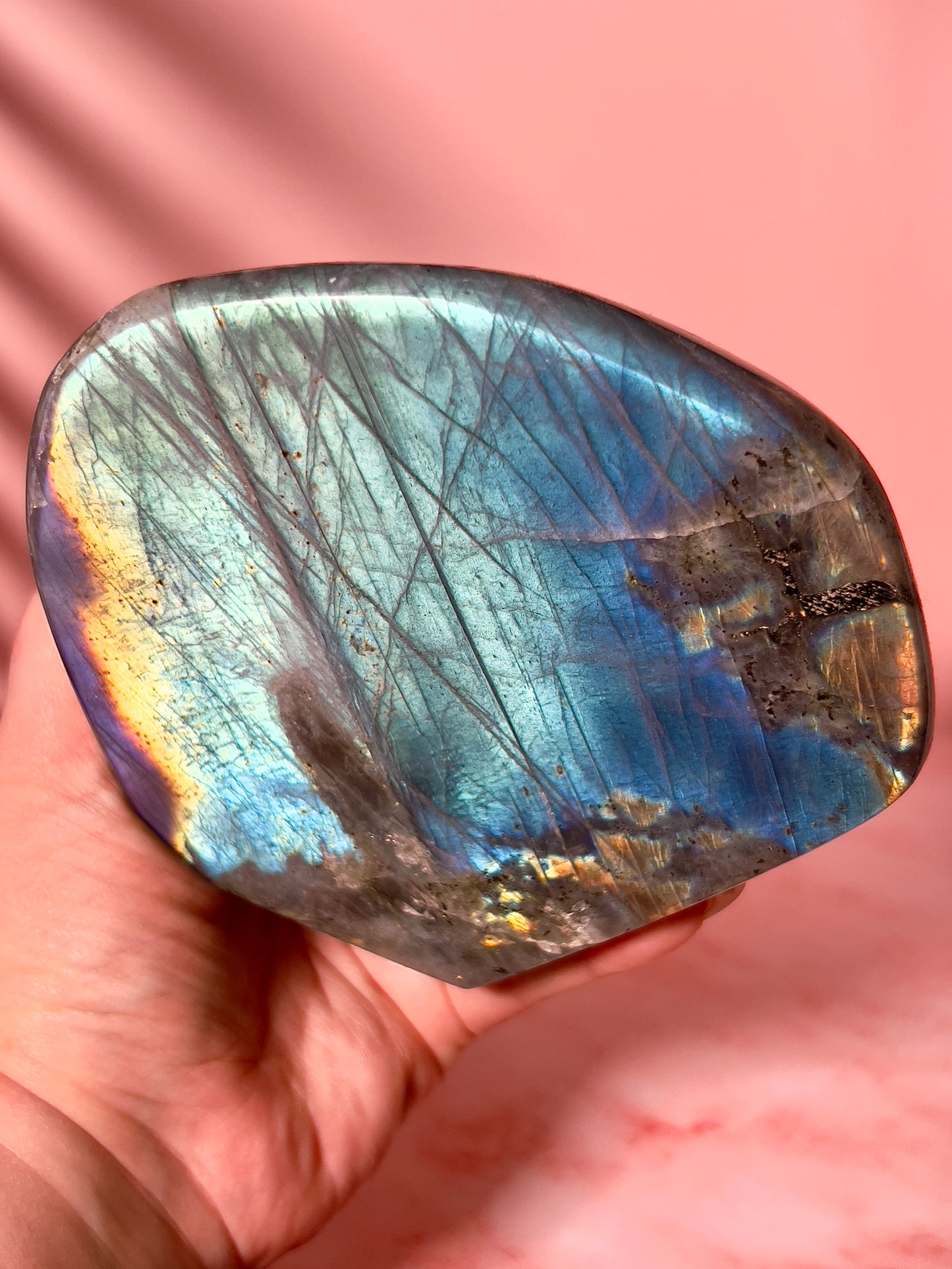 Teal Labradorite Freeform