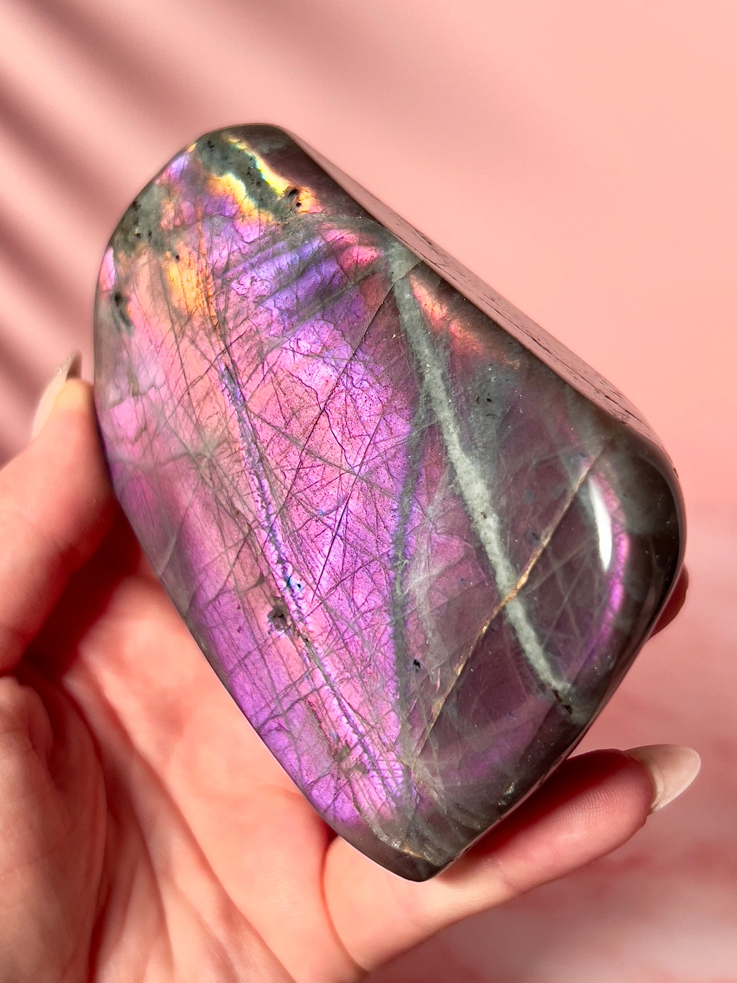 Purple/Pink Labradorite Freeform