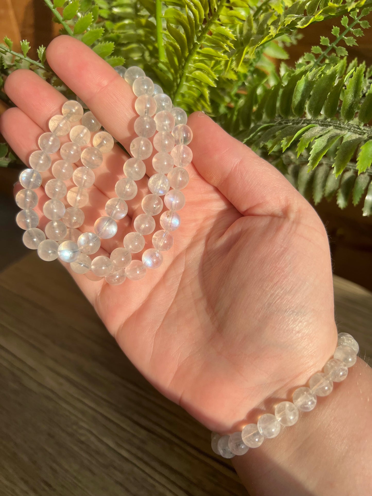 Rainbow Moonstone Bracelet