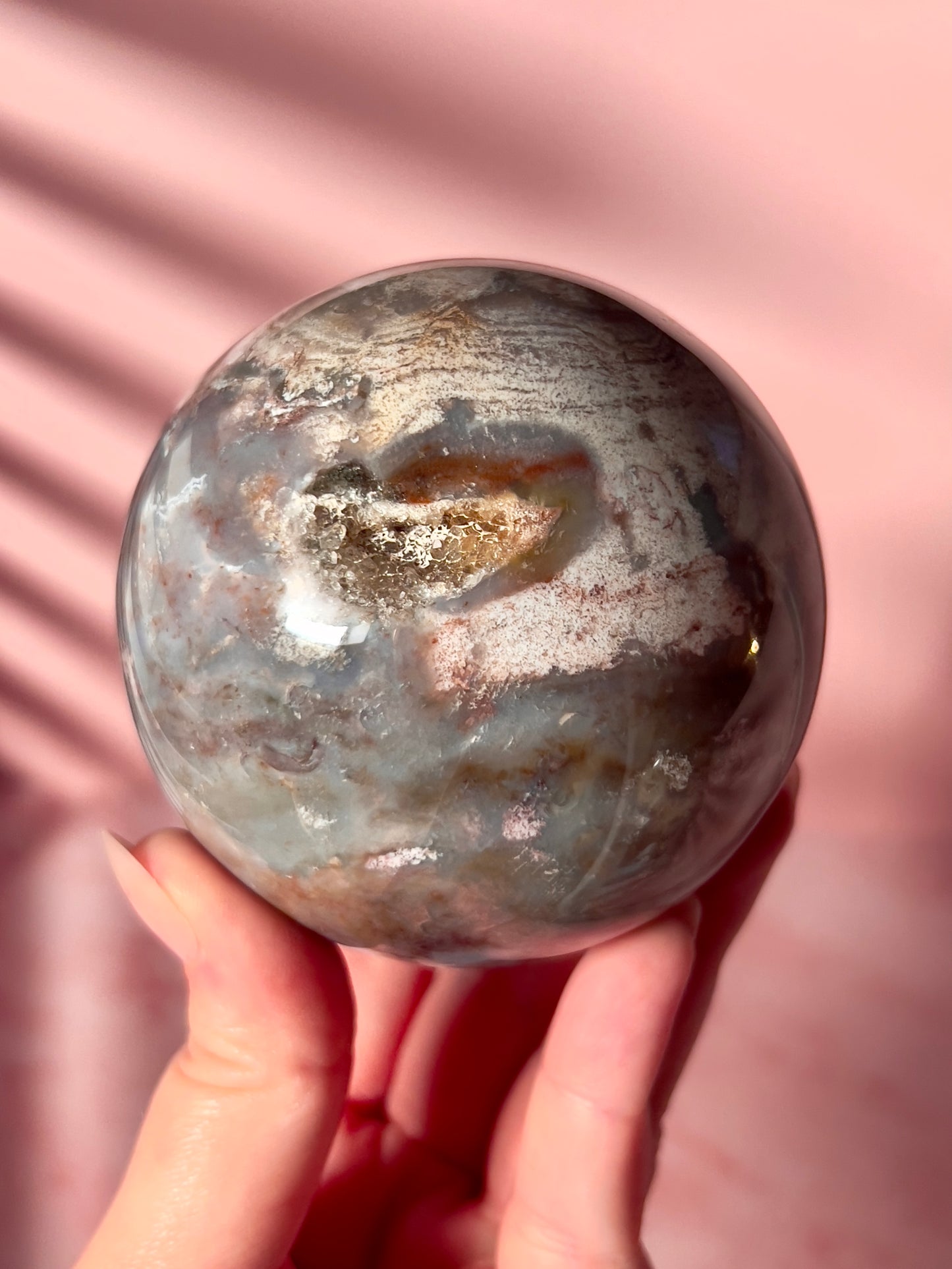 Sea Jasper Sphere