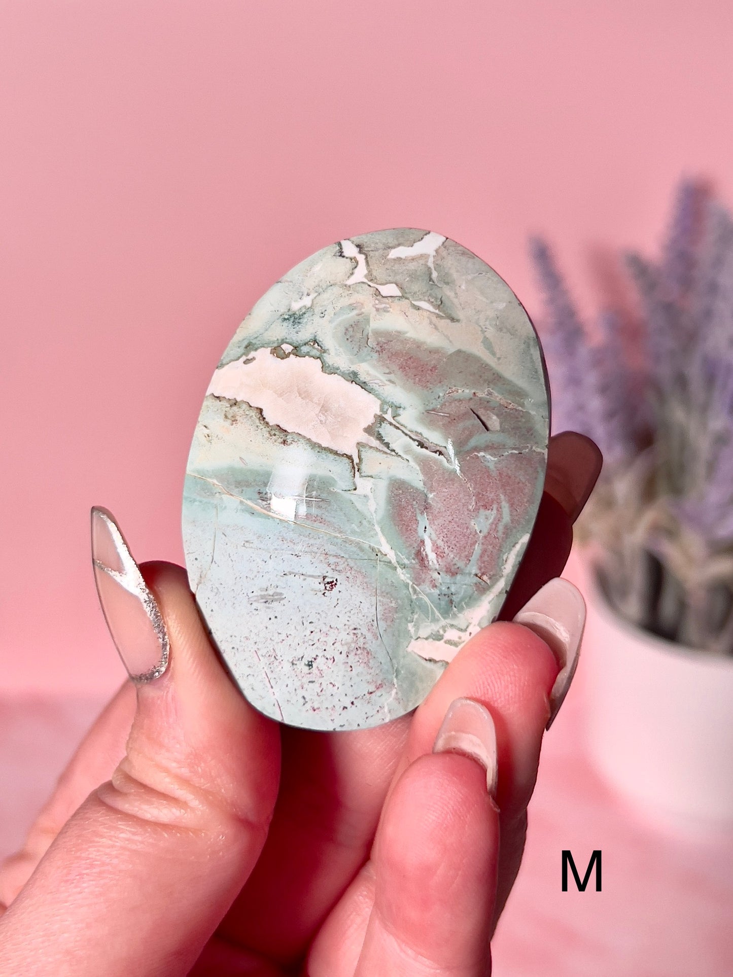 Beautiful Unicorn Jasper Crystal Palm Stones - Choose Your Own