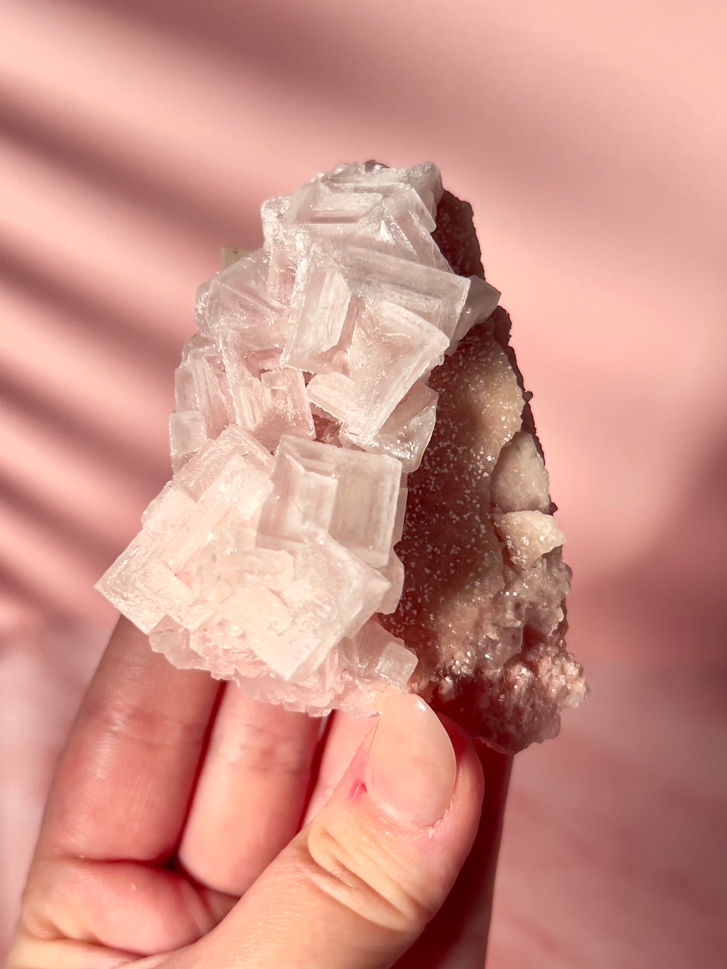 Pink Halite Specimen “E” from California