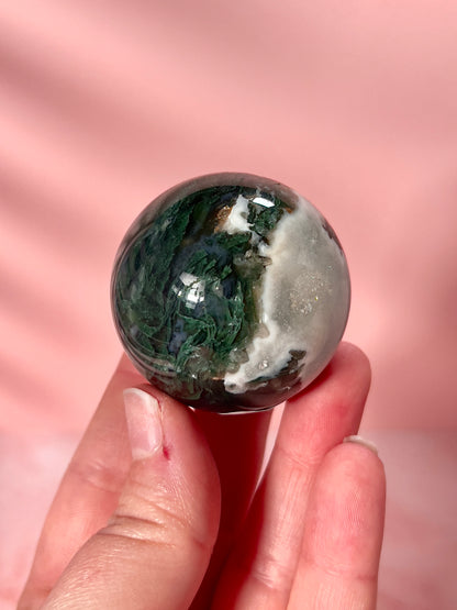 Moss Agate Sphere (A)