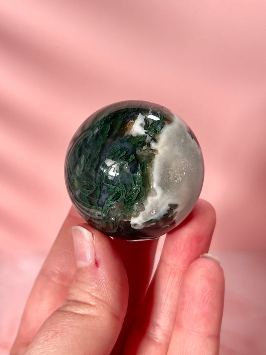 Moss Agate Sphere (A)