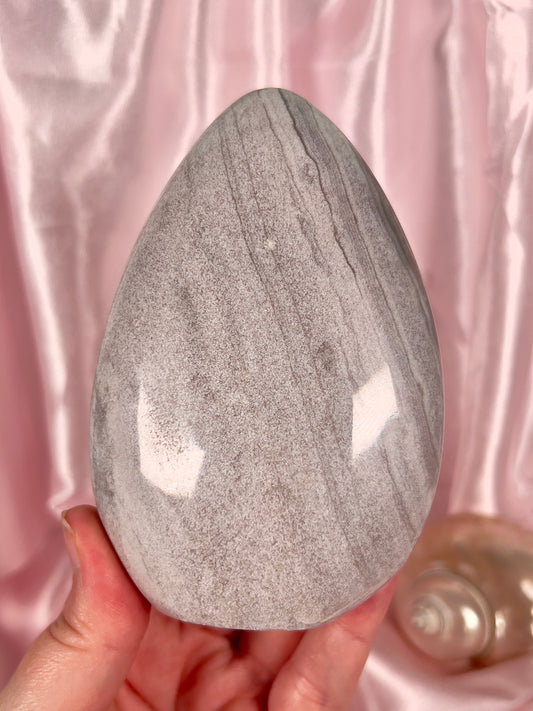 Neutral Sandy Sea Jasper Freeform