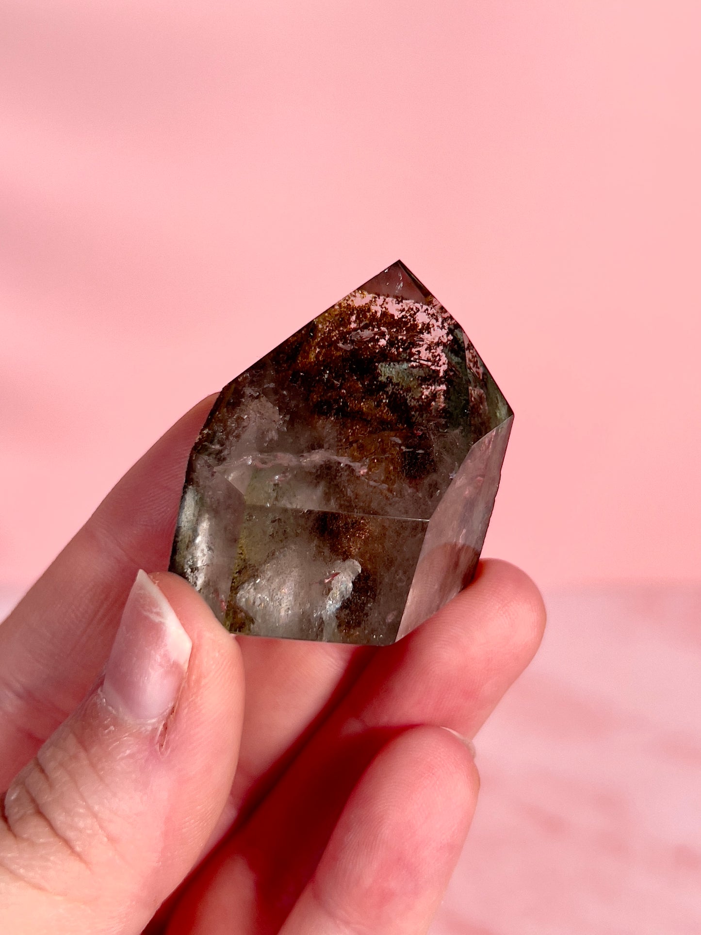 High Quality Garden Quartz Mini Tower from Brazil