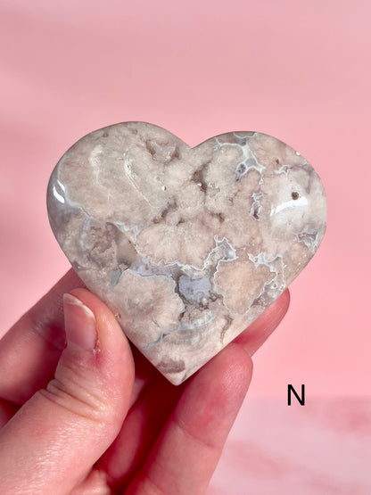 Pink Amethyst Heart - Choose Your Own