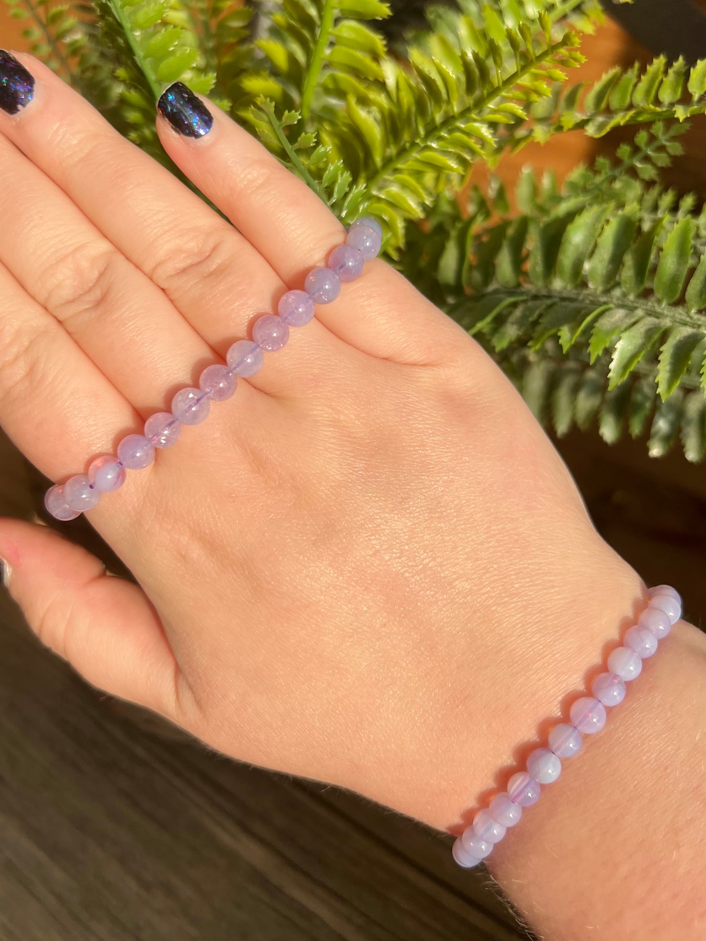 Lavender Moon Quartz Bracelet
