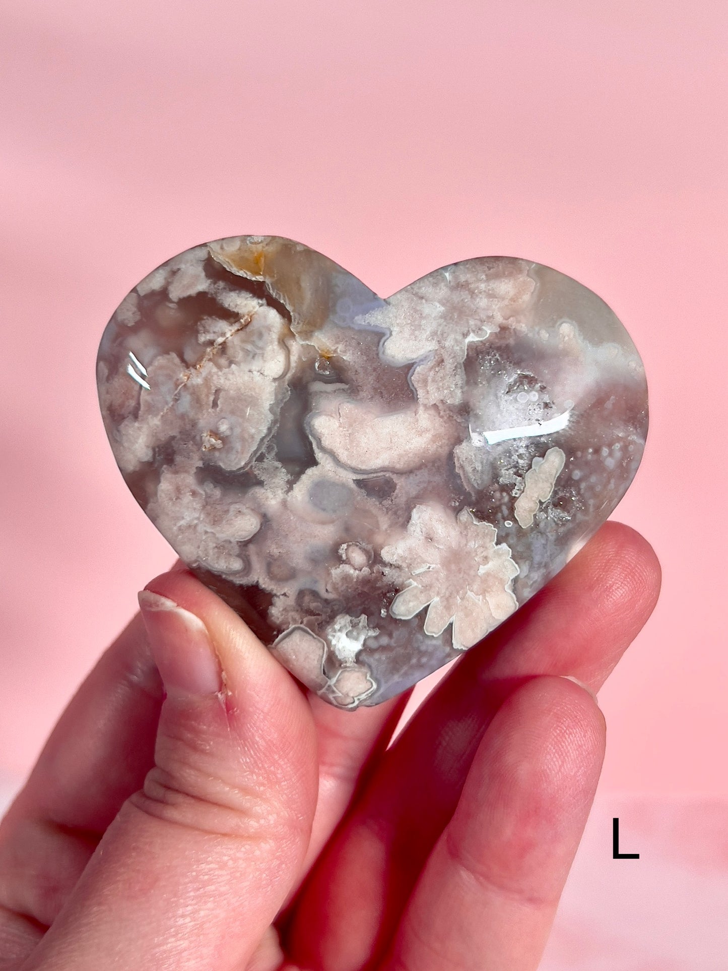 Pink Amethyst Heart - Choose Your Own