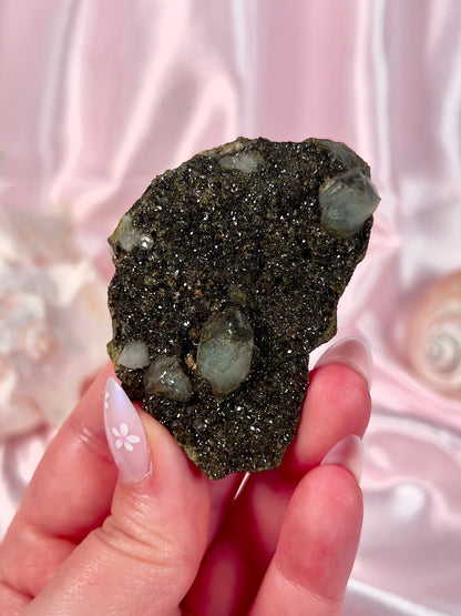 Epidote (Forest Quartz) Cluster “C”