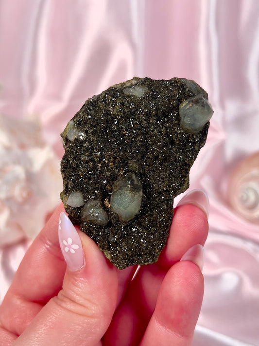 Epidote (Forest Quartz) Cluster “C”