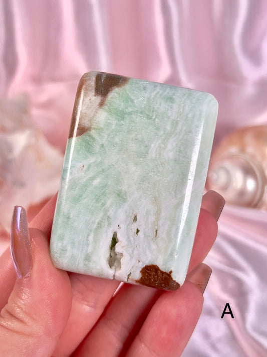 Caribbean Calcite Palm Stones