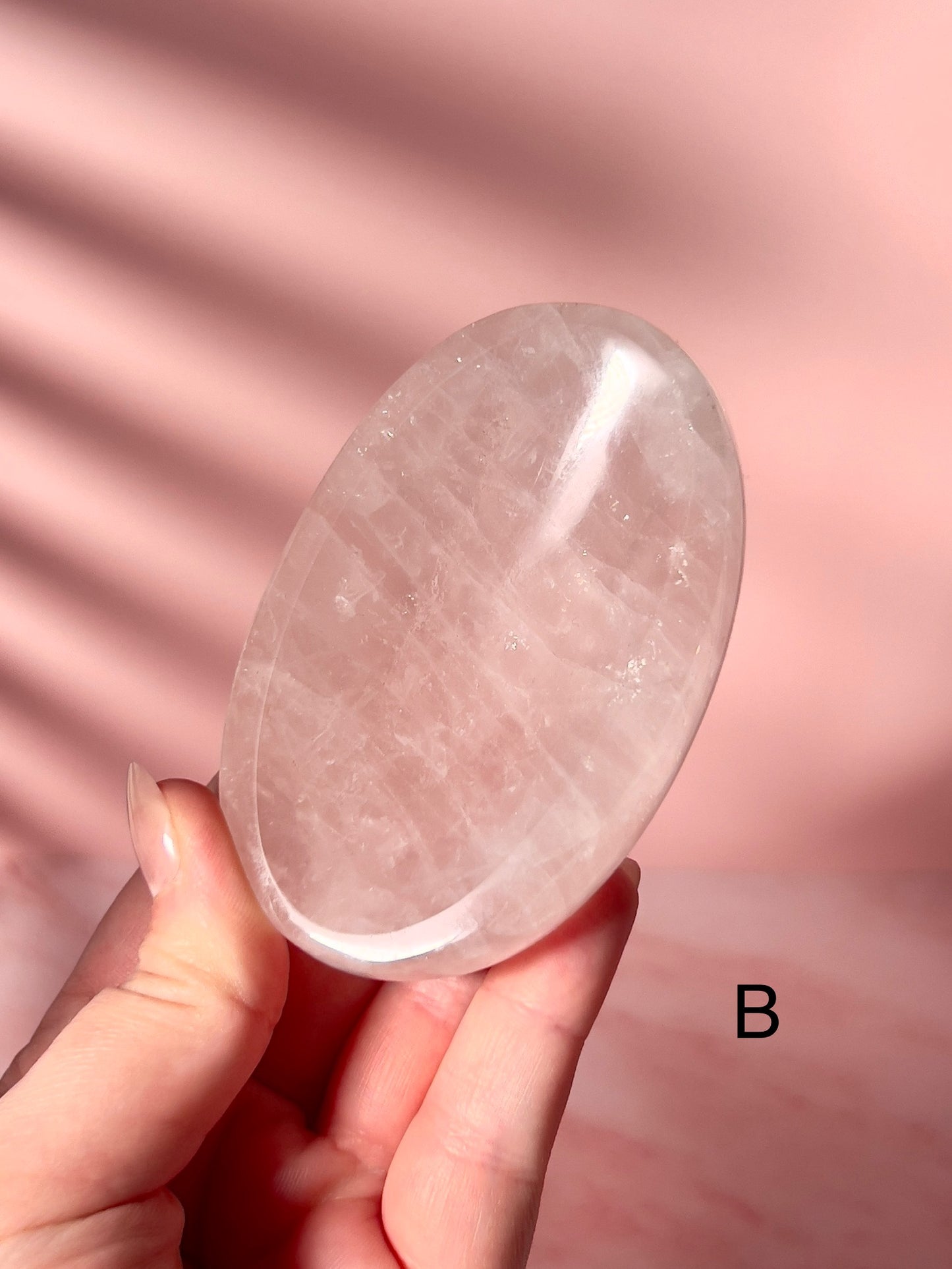 Rose Quartz Soap Dish Style Trinket Dish