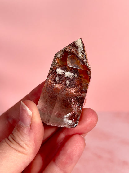 High Quality Garden Quartz Mini Tower from Brazil