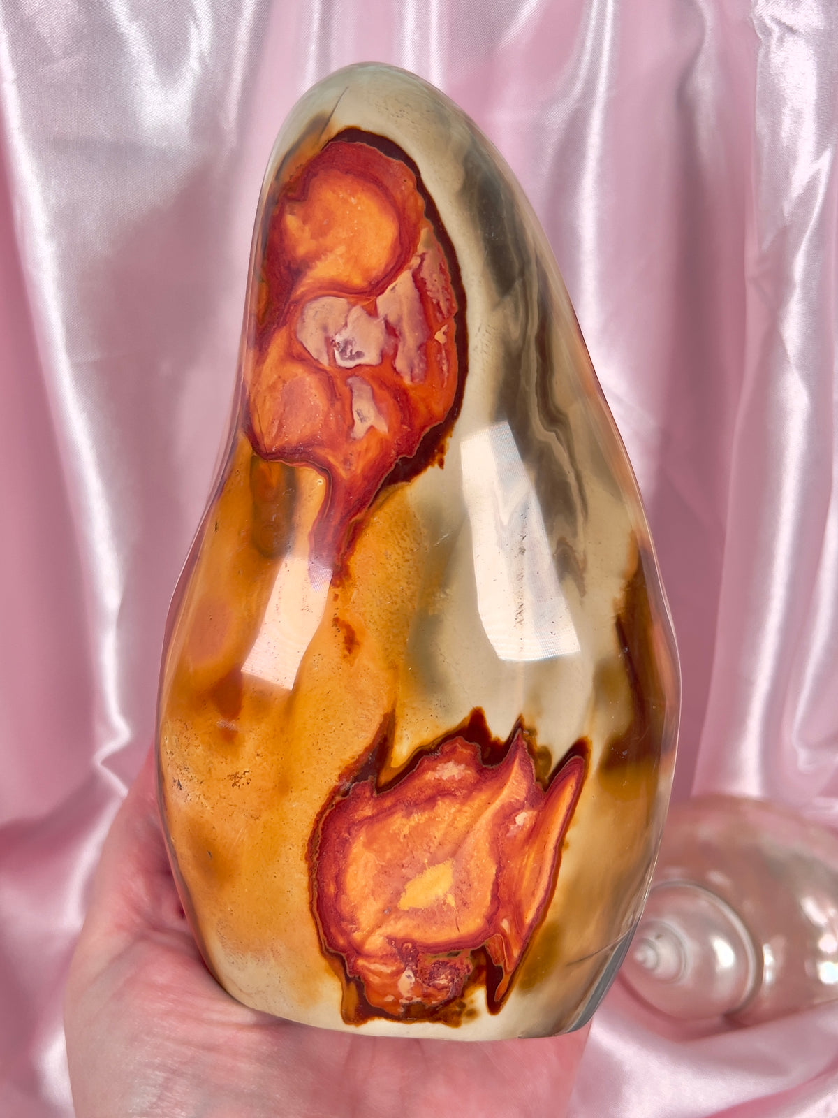 "Avocado Bat" Polychrome Freeform - 4.2 lb