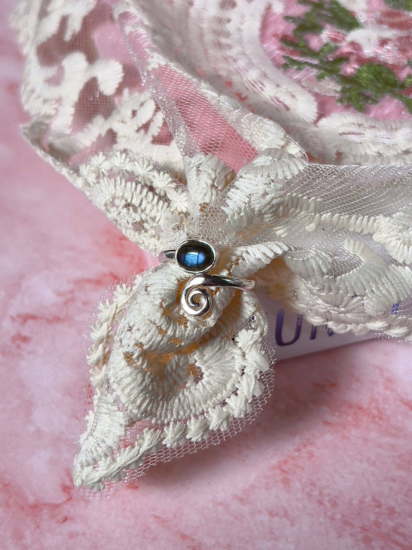 Labradorite Ring Size 8.5