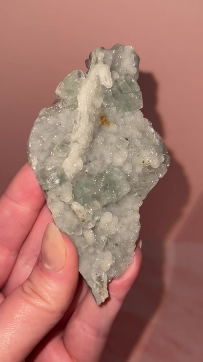 Collectors Cubic Sugar Fluorite Specimen from China