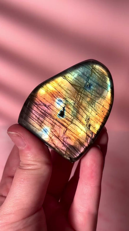 High Quality Rainbow Labradorite Freeform