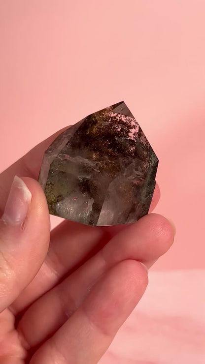 High Quality Garden Quartz Mini Tower from Brazil