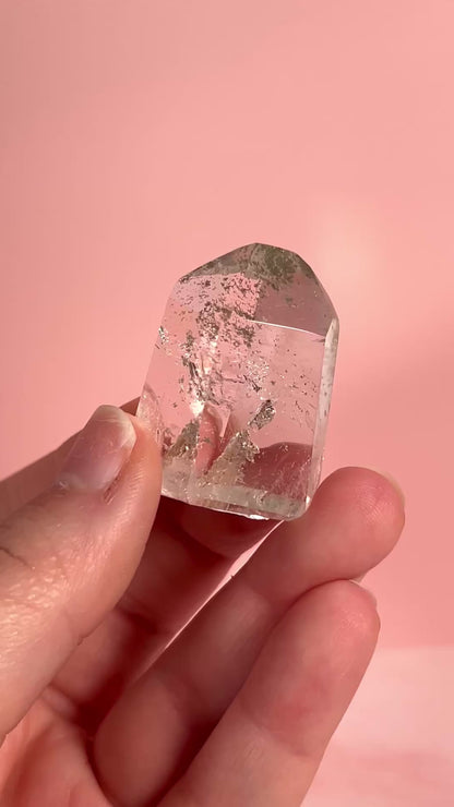 High Quality Garden Quartz Mini Tower from Brazil