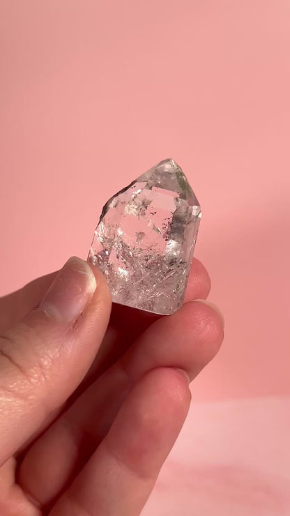 High Quality Garden Quartz Mini Tower from Brazil