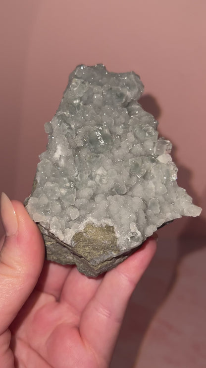 Collectors Cubic Sugar Fluorite Specimen from China