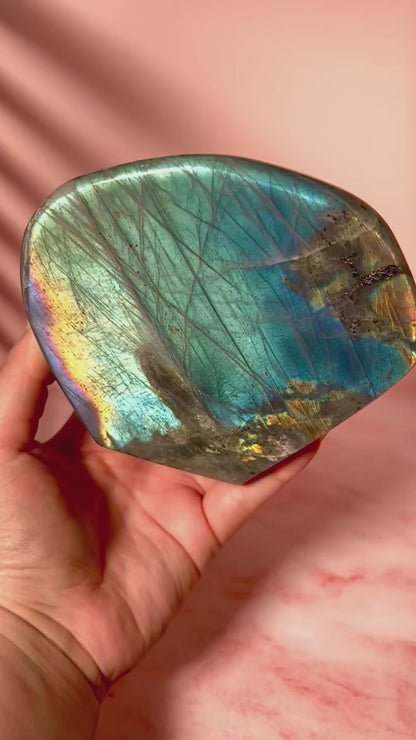 Teal Labradorite Freeform