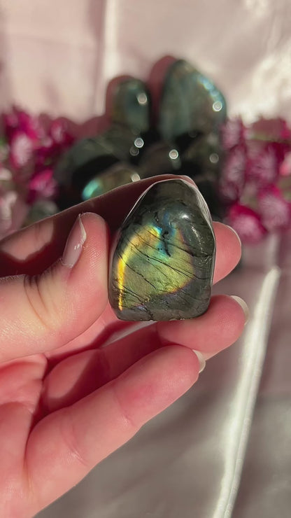 Mini Rainbow Labradorite Freeform from Finland