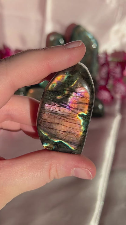 Sunset Labradorite Freeform from Finland