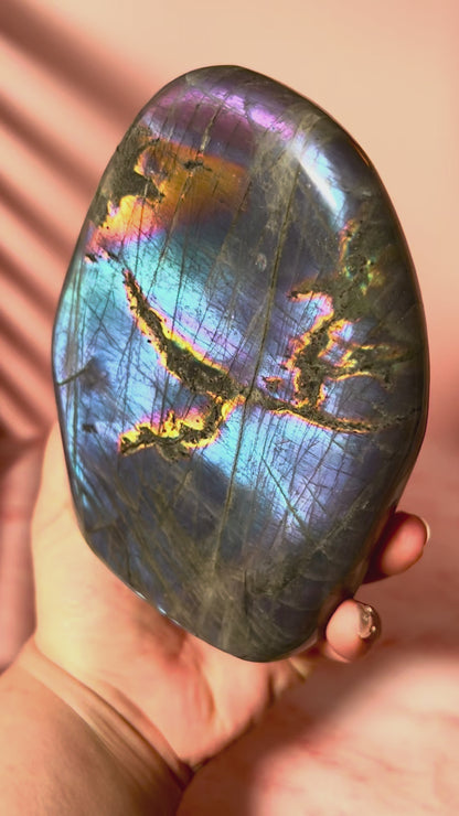 Statement Blue Labradorite Freeform