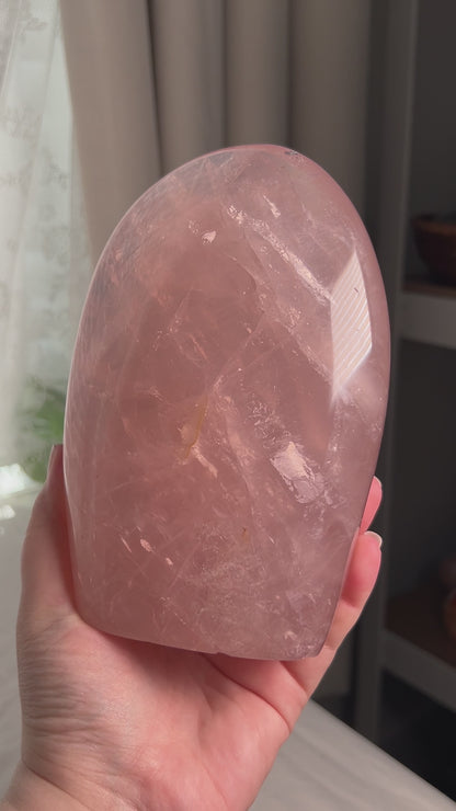 Star Rose Quartz Freeform - 3.5 lb